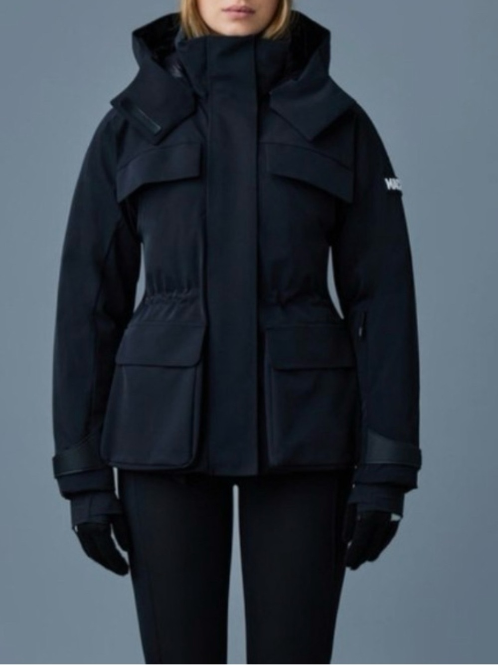 Mackage Iclyn Medium Down Ski Jacket, NWT, size S, MSRP $1250